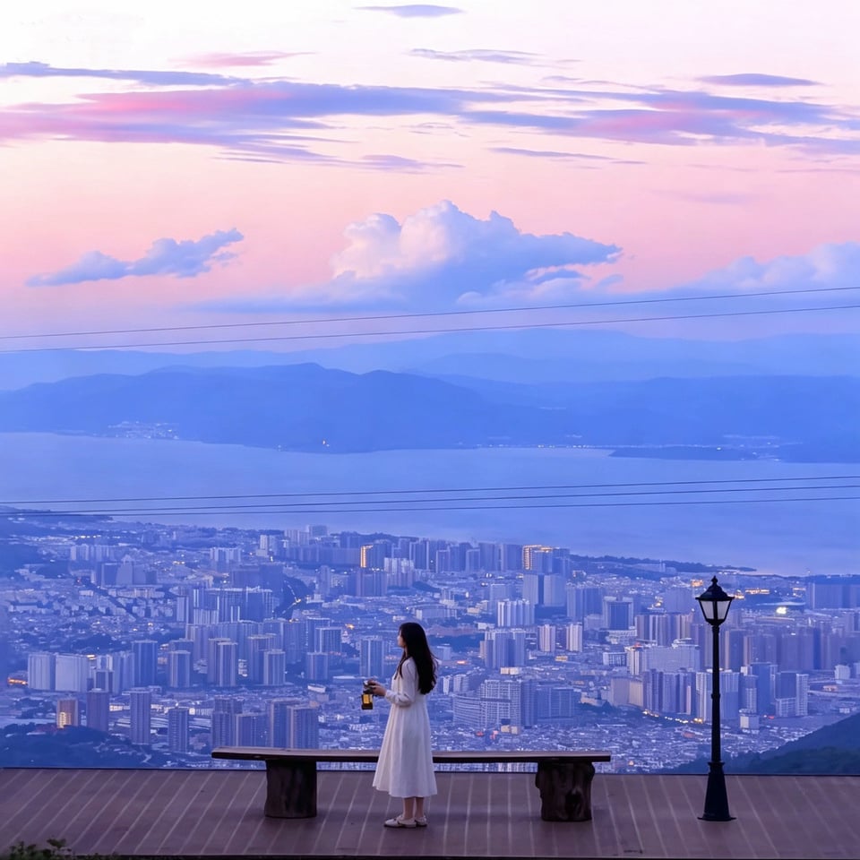 Atmosphere photo of 者摩山(高山观景台)