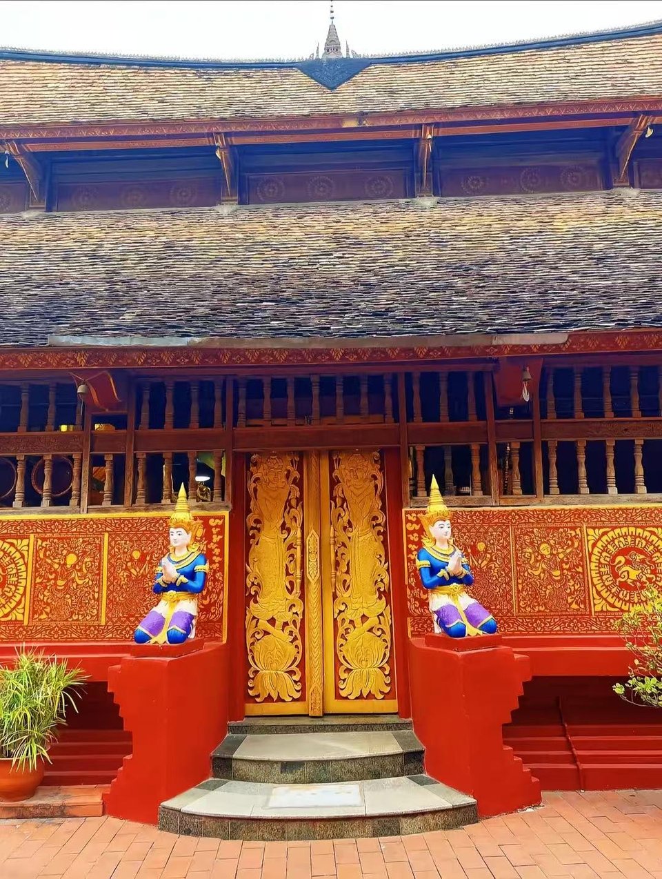 西双版纳傣族园（橄榄坝五寨）的氛围照片