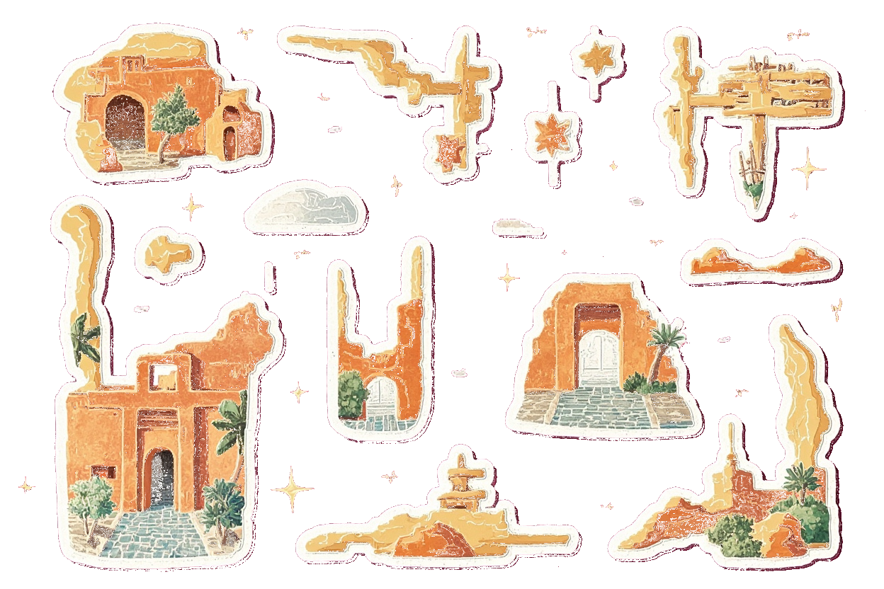 Sticker pack for this place