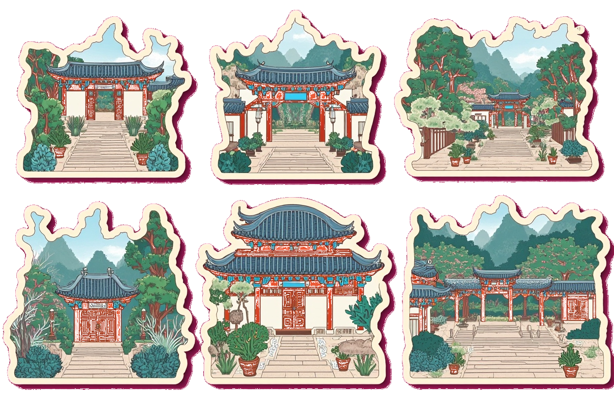 Sticker pack for this place