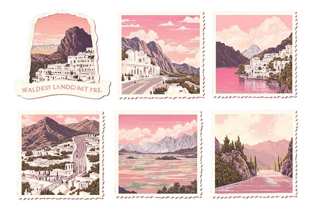 Sticker pack for this place
