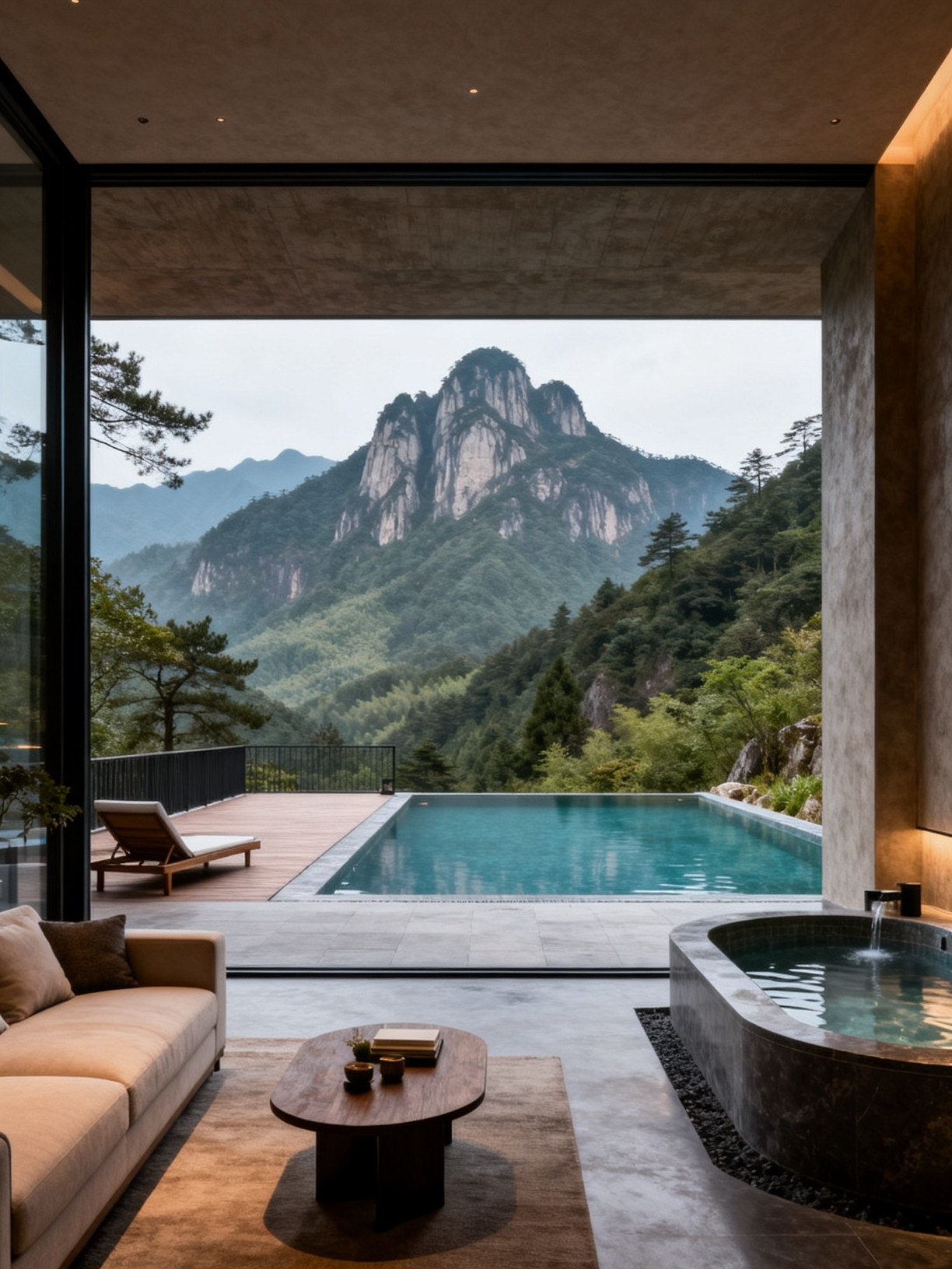 道吾山(溪谷轻徒步)的氛围照片