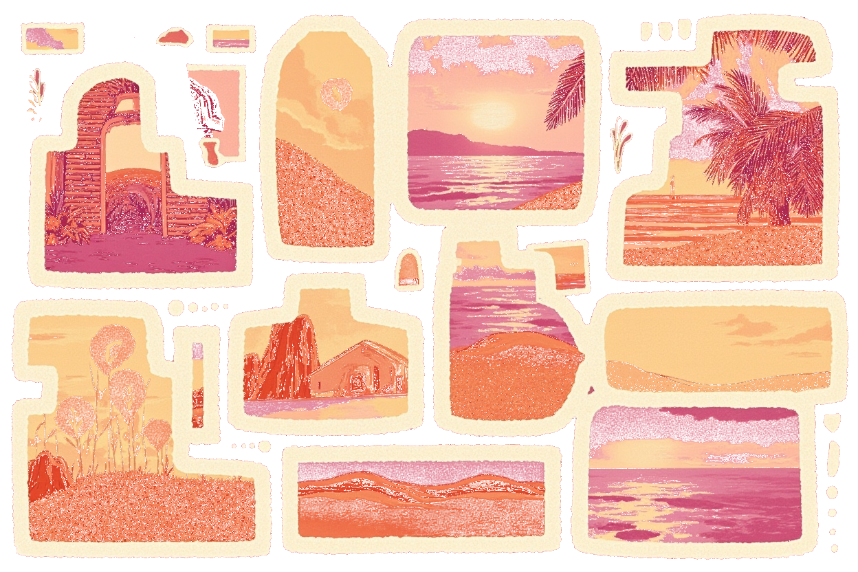 Sticker pack for this place